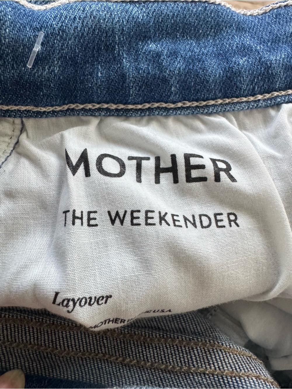 MOTHER The Weekender in Layover 26 - Picture 7 of 11